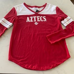 SDSU AZTECS long sleeve sz Small NWT
